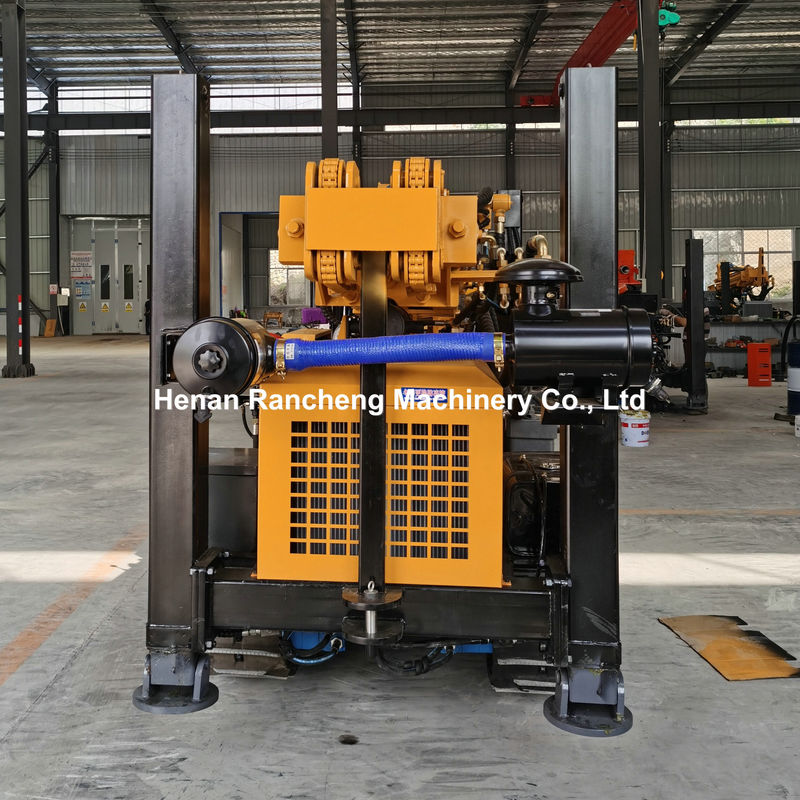 180m Deep Rock RCF180C Crawler Moving Multi-Functional Water Well Drilling Rig In stock