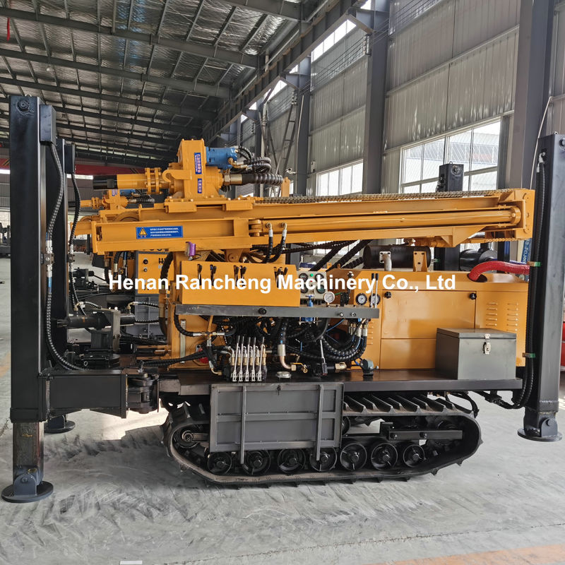 180m Deep Rock RCF180C Crawler Moving Multi-Functional Water Well Drilling Rig In stock