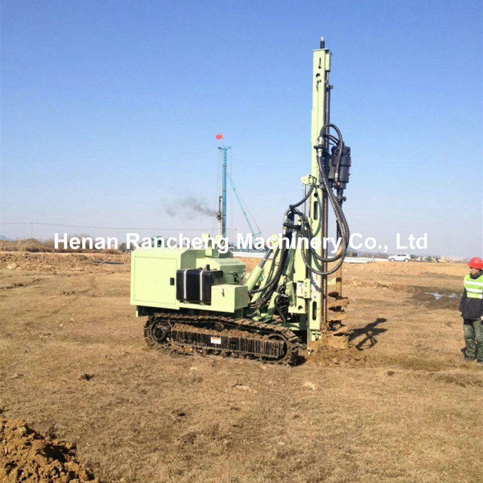 84kw attrezzatura di guida a pile a energia solare 20 - 100m profondità di foratura 90 - 300mm diametro di foratura