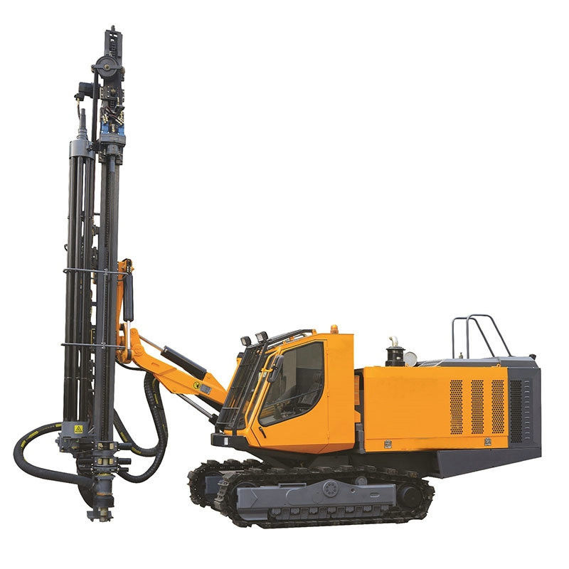 Macchina per trivellazione DTH di tipo Crawler Rock 32m Profondità di trivellazione 242KW Motore Cummins