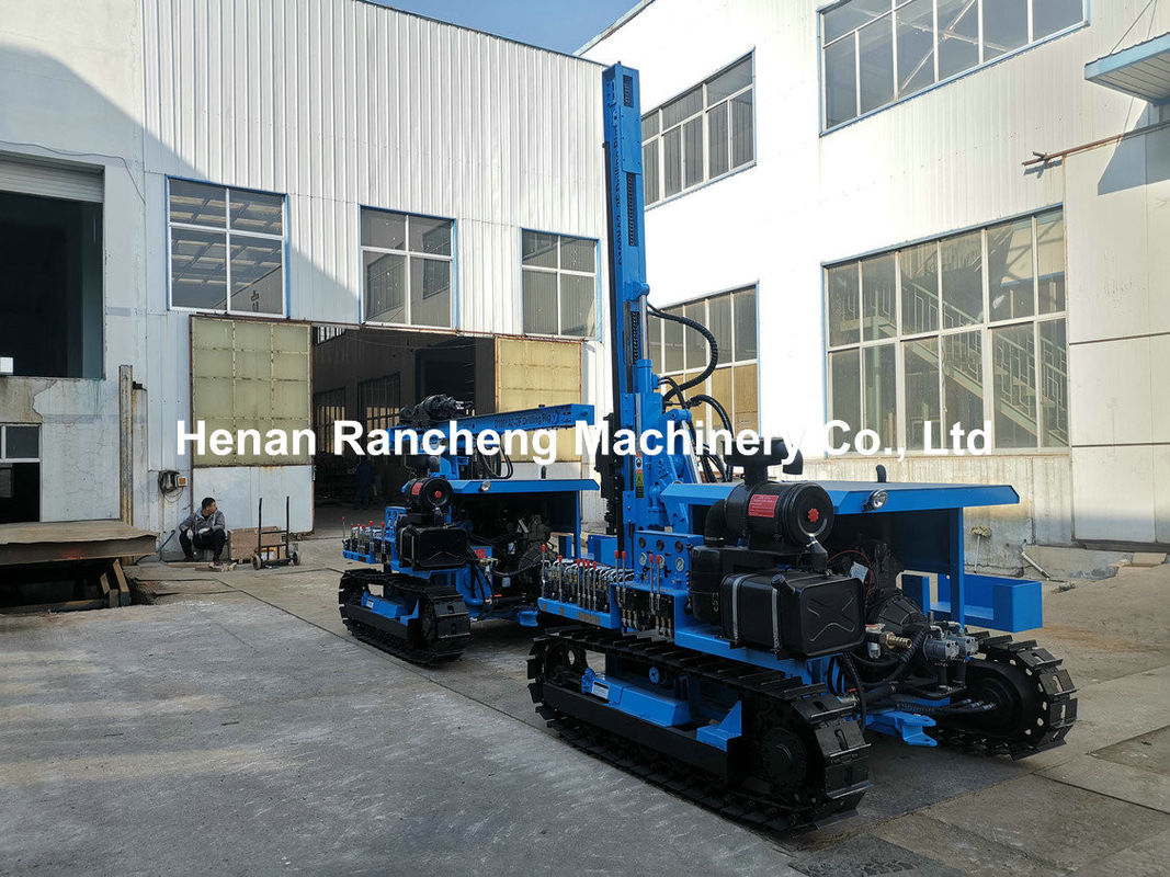 90 mm - 140 mm Dia DTH attrezzature di perforazione 45kw Motore diesel Down The Hole Drill Rig
