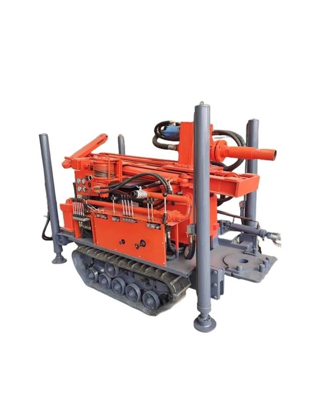 Perforazione di pozzi d'acqua a 180 m di profondità 77,3 kW Motore Crawler Perforazione di pozzi d'acqua