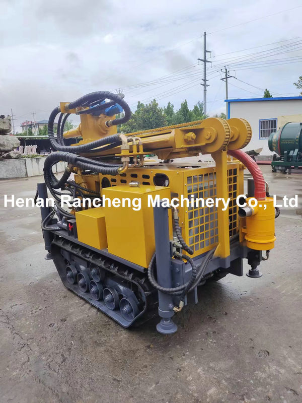 150 m di profondità Mini portabile Crawler macchina di trivellazione di pozzi d'acqua per progetti di trivellazione d'acqua