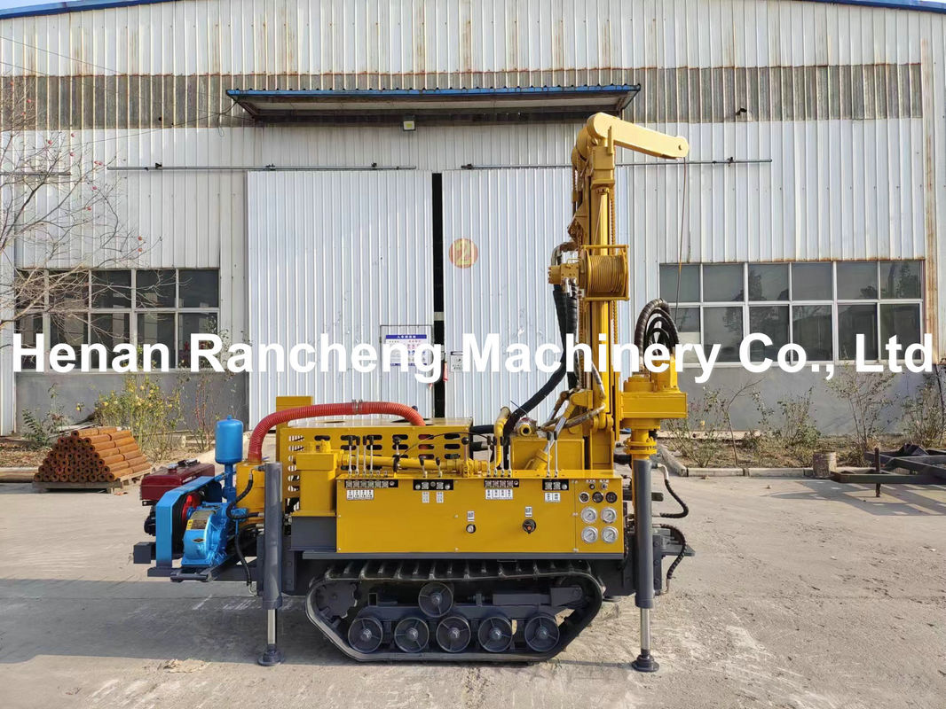 RCF150S 150m profondità Compatta gomma pista di acqua pozzo per la trivellazione Rig macchina con 42KW Yuchai motore