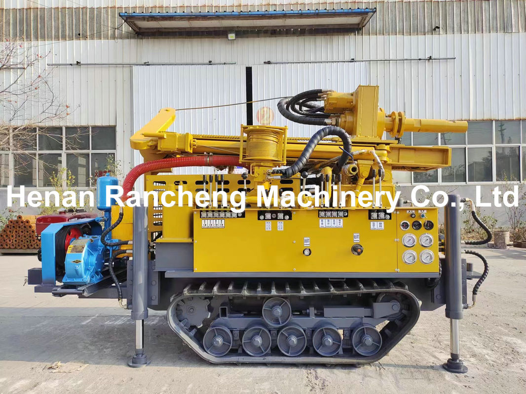 RCF150S 150m profondità Compatta gomma pista di acqua pozzo per la trivellazione Rig macchina con 42KW Yuchai motore