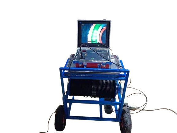 Telecamera elettrica di ispezione del pozzo di foratura Telecamera video del pozzo di foratura con sistema video con scheda SD 8G