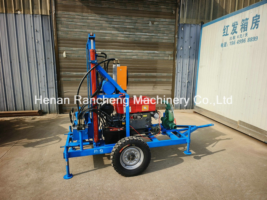150 m profondità di perforazione macchina portatile per la perforazione di pozzi per acqua con diametro di foratura di 450 mm