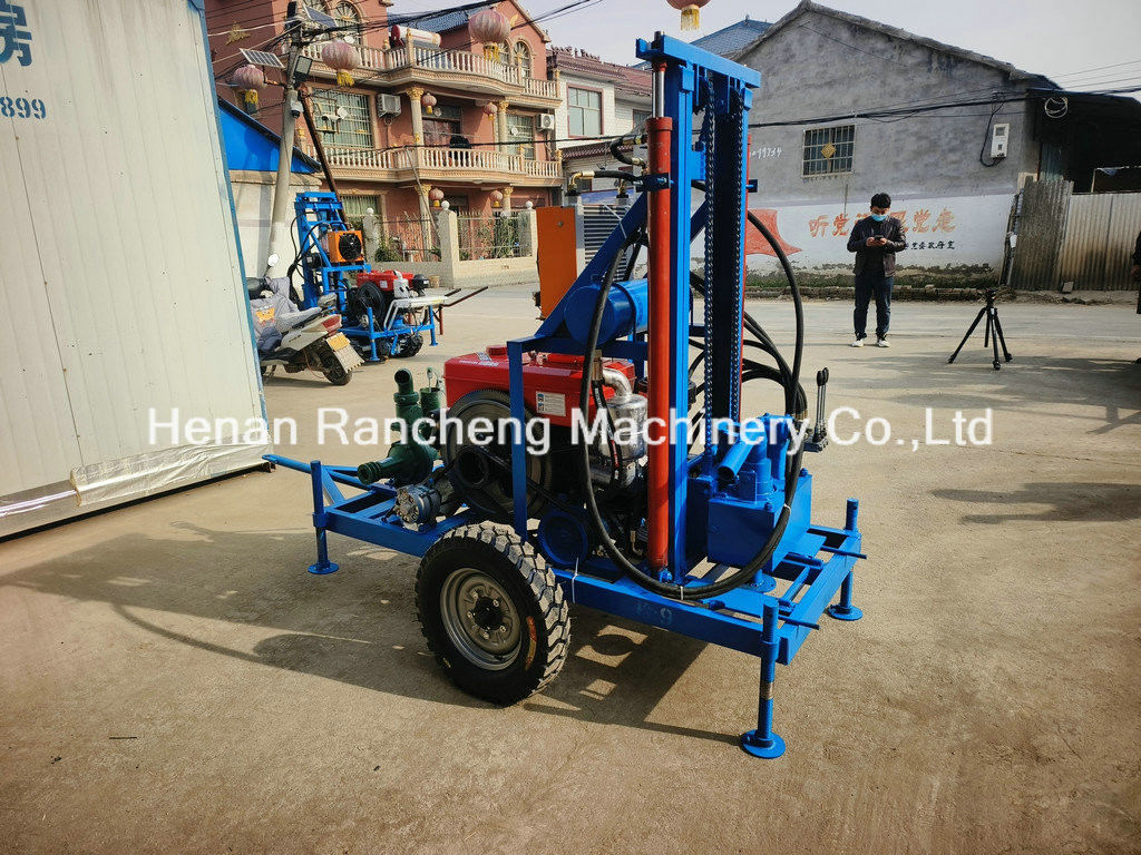 150 m profondità di perforazione macchina portatile per la perforazione di pozzi per acqua con diametro di foratura di 450 mm