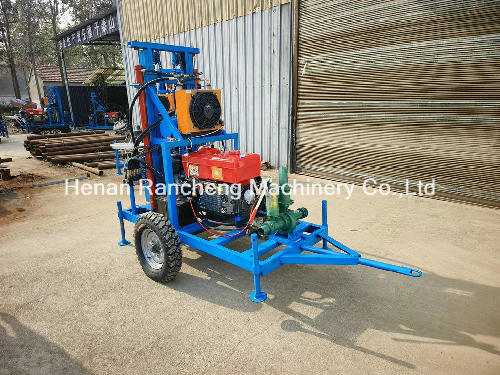 150 m profondità di perforazione macchina portatile per la perforazione di pozzi per acqua con diametro di foratura di 450 mm