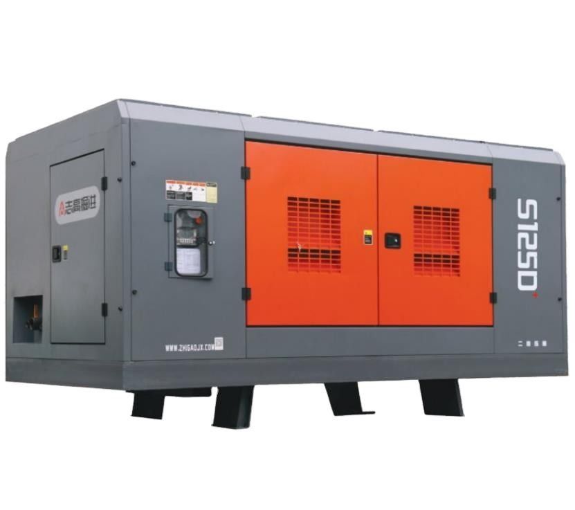Compressore d'aria S125D con motore Cu-mmins da 410 kW per perforazioni da 300 a 400 m