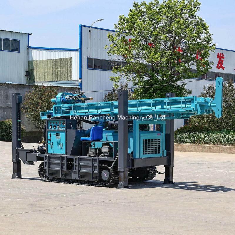 Efficienza e affidabilità Profondità 350m Crawler montata macchina di perforazione di pozzi d'acqua con motore Yuchai da 91 kW