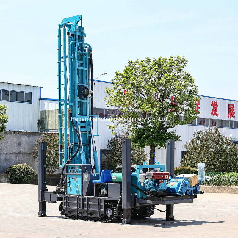 Efficienza e affidabilità Profondità 350m Crawler montata macchina di perforazione di pozzi d'acqua con motore Yuchai da 91 kW