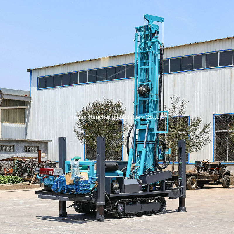 Efficienza e affidabilità Profondità 350m Crawler montata macchina di perforazione di pozzi d'acqua con motore Yuchai da 91 kW