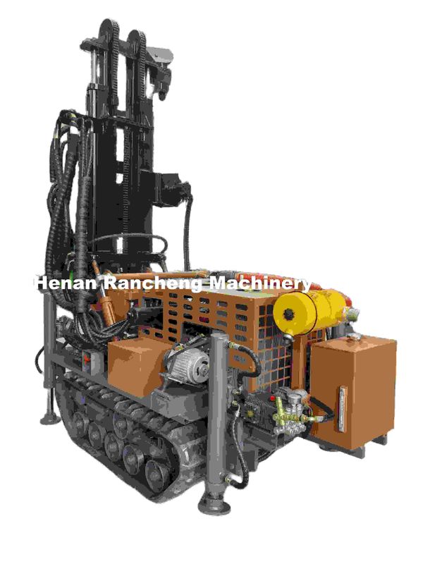 150 m di profondità Mini portabile Crawler macchina di trivellazione di pozzi d'acqua per progetti di trivellazione d'acqua