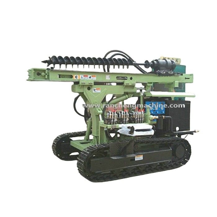 RC130Y Micro Pile Rig eccezionale di 400 mm di diametro di foratura ideale per versatile pozzo di acqua Auger pila e DTH perforazione