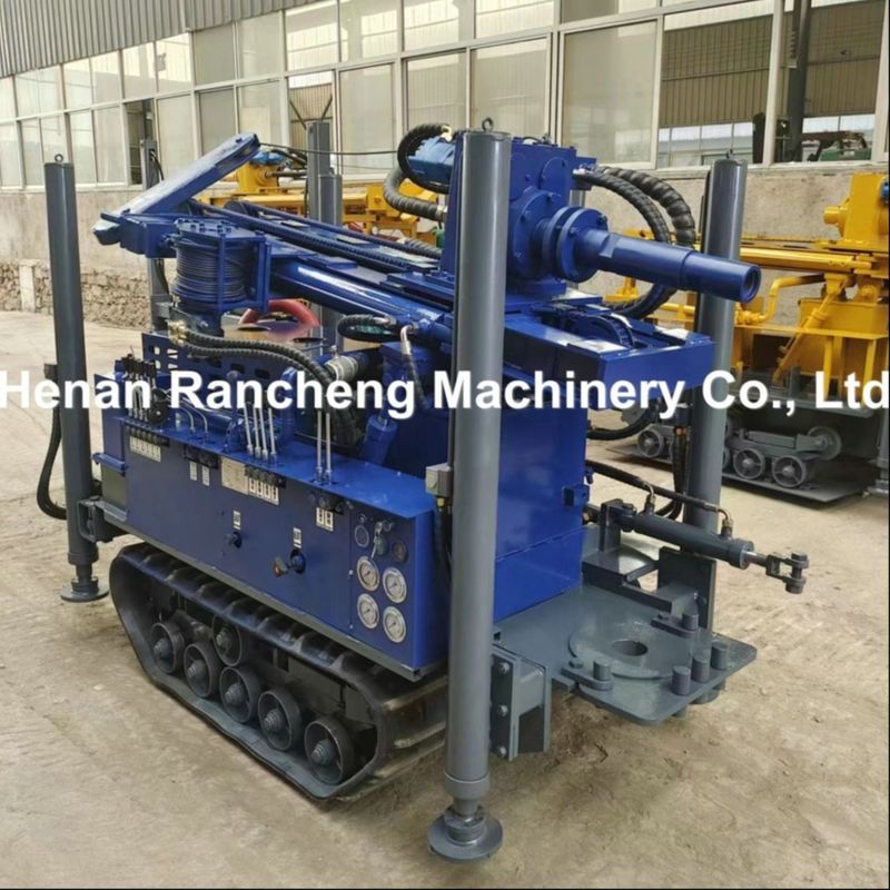 Profondità 180m Mini Crawler Perforazione di pozzi con motore diesel da 77,3 kW