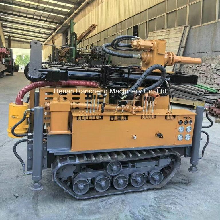 150 m di profondità macchina idraulica per la perforazione di pozzi idrici di 90-300 mm di diametro con forza di sollevamento di 12 T