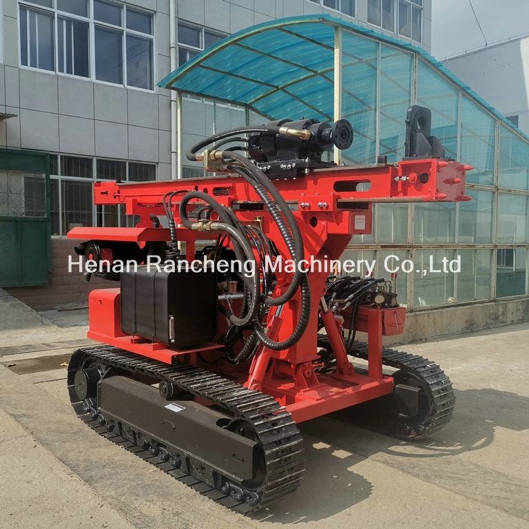 RC130Y Micro Pile Rig 400mm diametro di foratura pozzo d'acqua auger pile DTH perforazione