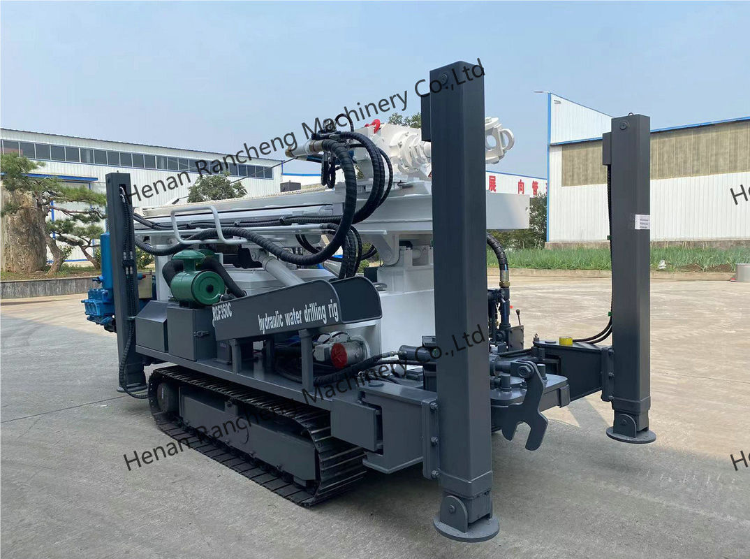Macchina per la perforazione di pozzi d'acqua a 1000 m di profondità 105 mm - 800 mm Dia 179KW Rig di perforazione di pozzi profondi