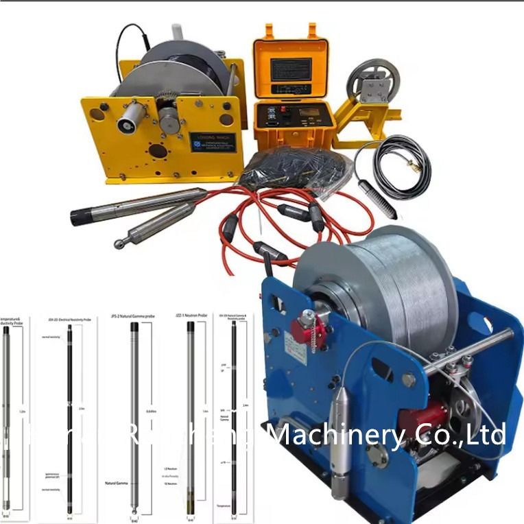300m RCQ-2D attrezzature di prosciugatura con JMZD-2D Sidewall Density Gamma Probe