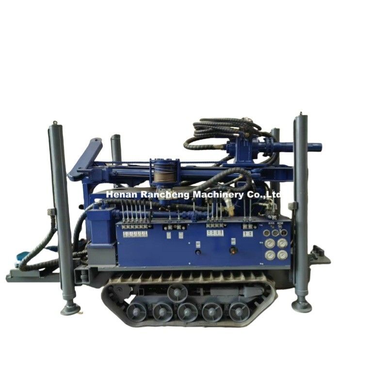 Profondità 180m Mini Crawler Perforazione di pozzi con motore diesel da 77,3 kW
