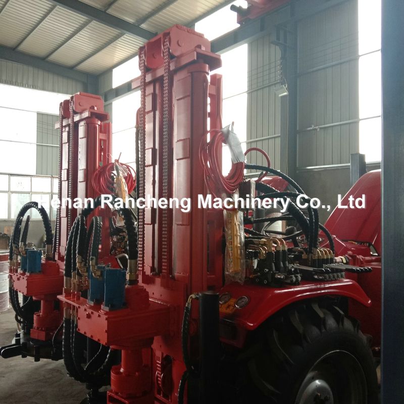 200m Classic Water Borehole Drill Rig Trattor Montaggio del pozzo di acqua