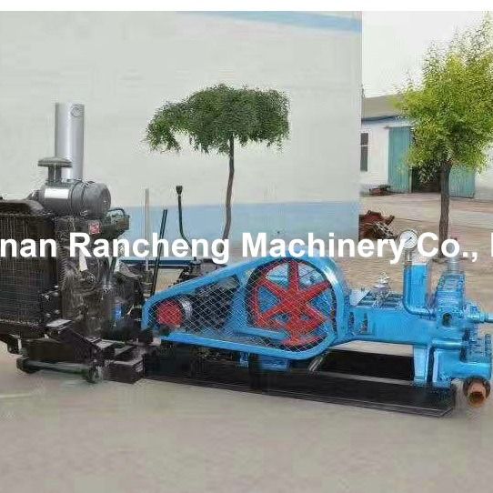 Pompa fango tipo motore diesel Max 600L/Min Tri-cilindro orizzontale a doppio effetto Penthouse Detroit Piston Pump