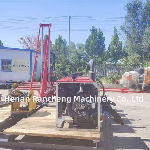 Macchine per la perforazione a sollevamento per l'esplorazione delle miniere di carbone RCK400P Full Hydraulic Portable Small Deep Water Bore Core Drilling Rig