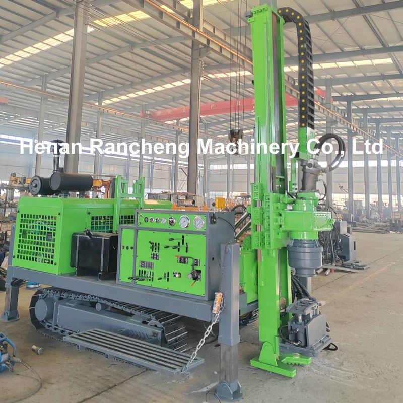 Profondità massima di trivellazione 1200 m Rig di trivellazione del nucleo idraulico completo con motore diesel da 92 kW