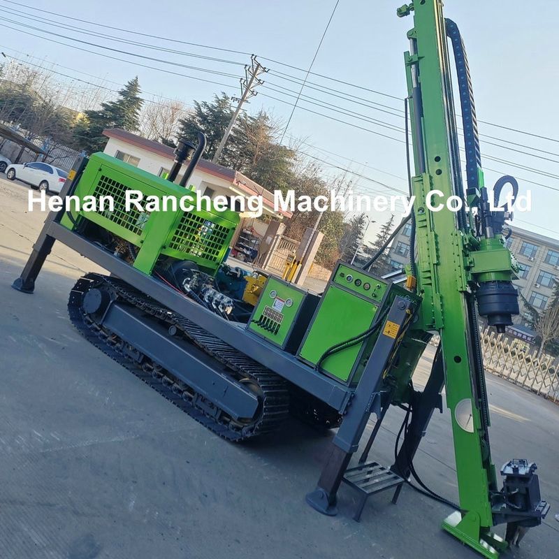 Profondità massima di trivellazione 1200 m Rig di trivellazione del nucleo idraulico completo con motore diesel da 92 kW