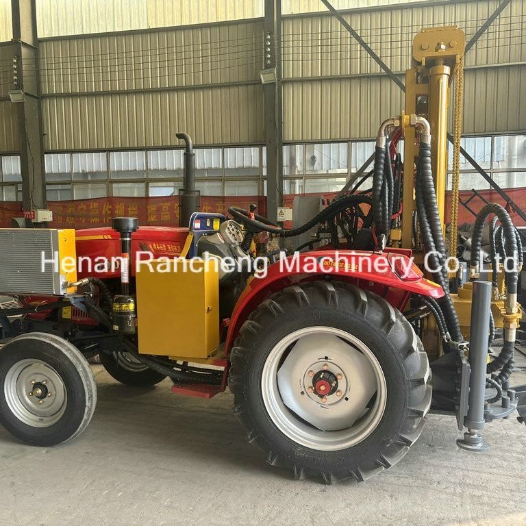 Telaio per la perforazione di pozzi idrici a controllo remoto 260 m Telaio per la perforazione di pozzi idrici e pneumatici per l'agricoltura