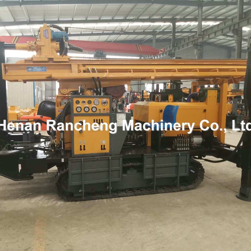 800m Geotecnica idraulica tipo Crawler Blast Borehole Mining Machine per la roccia