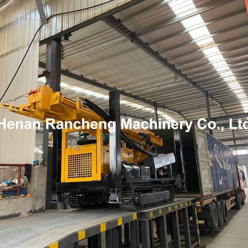 RCF800C Multifunzionale perforazione rig 800m profondità perforazione idraulica rig con 154KW Cummins motore