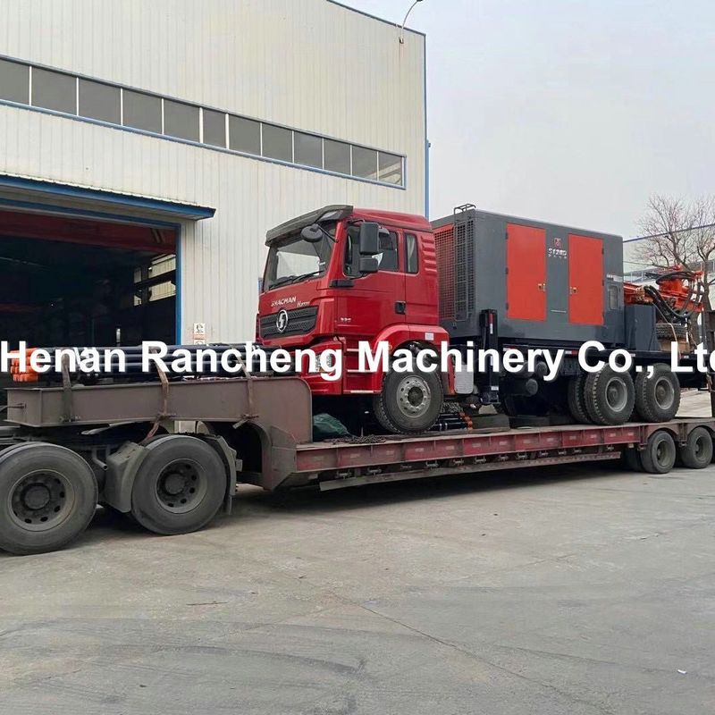 DTH Truck Water Well Drilling Rig Machine con compressore d'aria per 200m