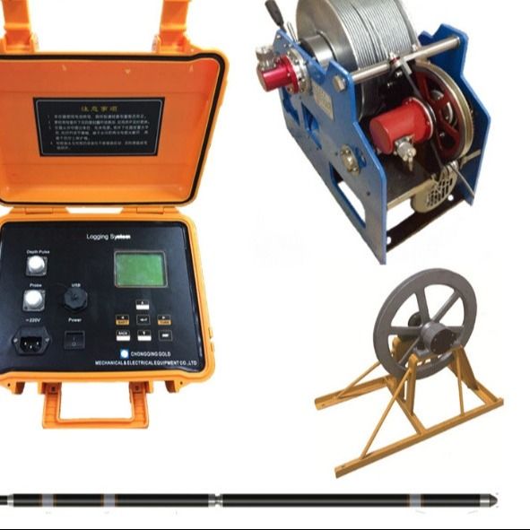 Equipaggiamento di registrazione del buco RCQ-2D Sistema di registrazione digitale con sonda di resistività elettrica gamma naturale JDX-2Dr