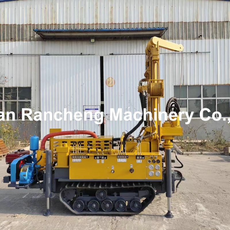 150m Deep Compact Portable Crawler Drilling Rig per progetti di perforazione idrica