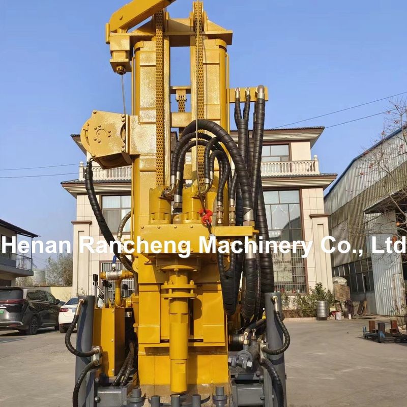 150m Deep Compact Portable Crawler Drilling Rig per progetti di perforazione idrica