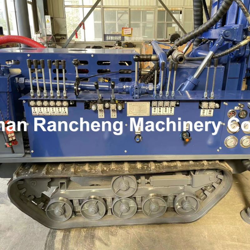 Perforazione di pozzi in acque profonde di 180 metri con motore da 77,3 KW e tracce di crawler