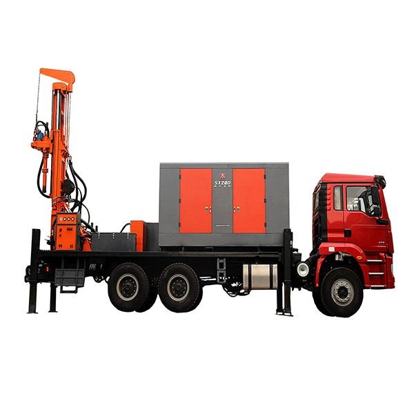 200m Camion montato per l'acqua pozzo di trivellazione Rig di trivellazione di pozzo di trivellazione attrezzature per macchine di trivellazione portatili
