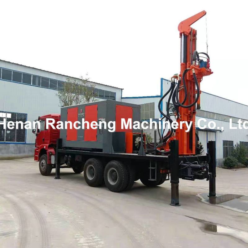 200m Camion montato per l'acqua pozzo di trivellazione Rig di trivellazione di pozzo di trivellazione attrezzature per macchine di trivellazione portatili