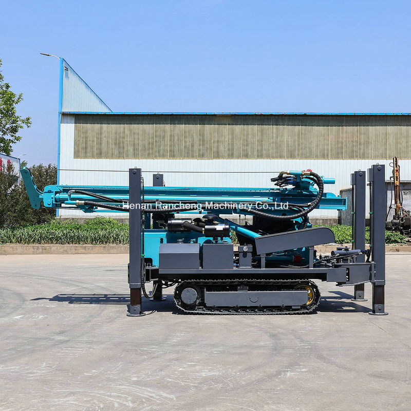 Perforatrici per pozzi idrici cingolate in acciaio RCF280C, macchina per perforazione di pozzi artesiani fino a 280 m di profondità