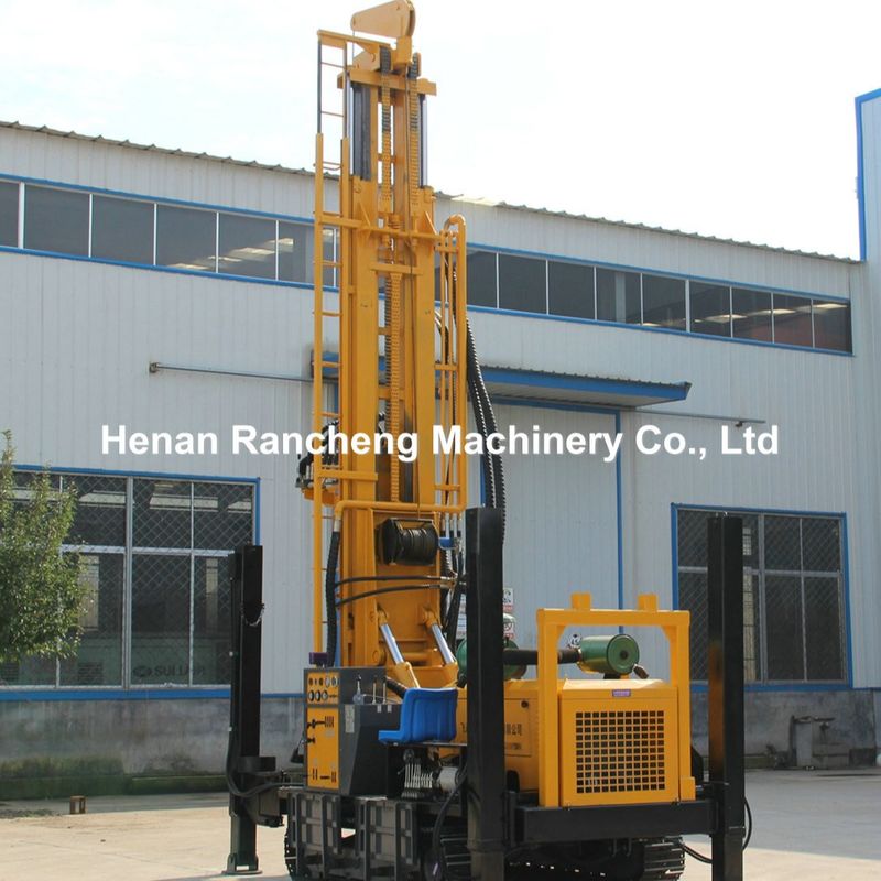 154KW Cu-mmins 800m Deep Water Well Drilling Rig Con 30T forza di sollevamento