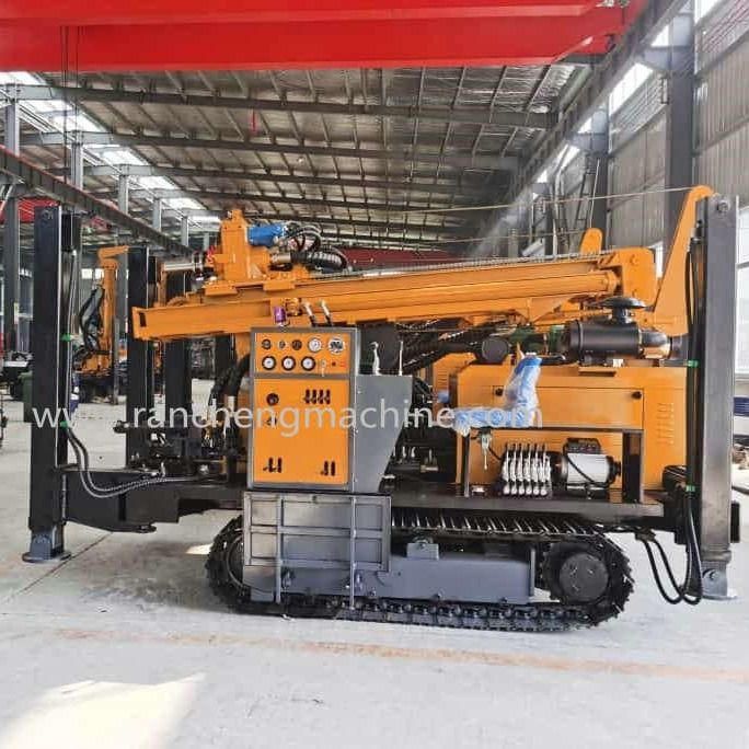 800m 154KW Cu-mmins Hydraulic Crawler Perforazione di buche per la perforazione della roccia