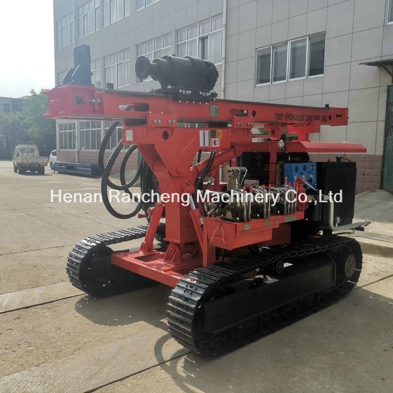 Il RC130Y Solar Pile Driver è una macchina per la trivellazione a buco e il diametro del foro è di 400 mm