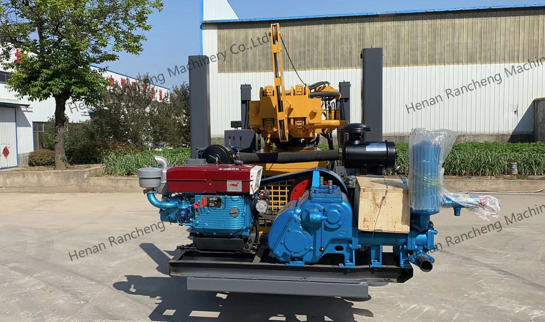 Perforatrice per pozzi d'acqua da 280 m con coppia massima di 7000-9000 Nm - Potenza idraulica diesel