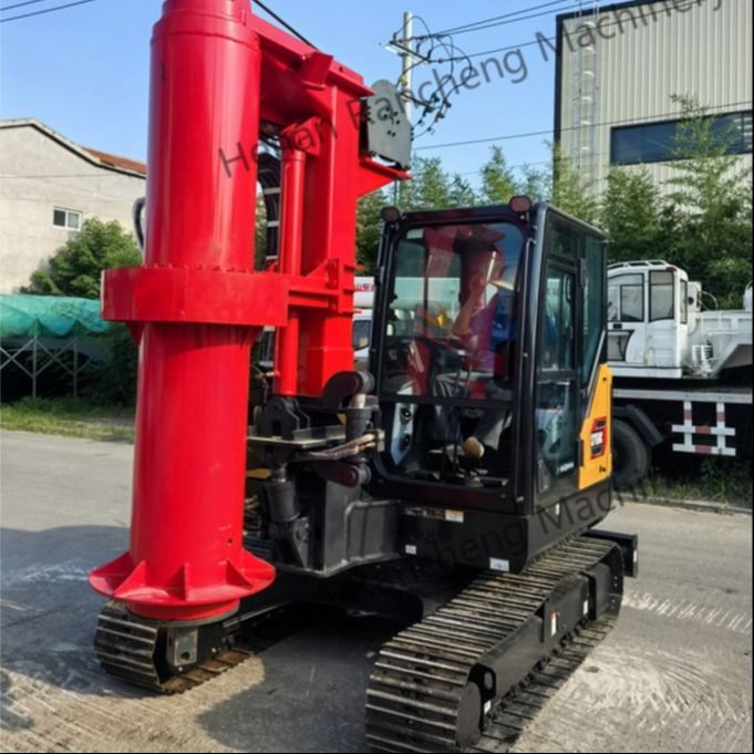RCQ-10C mini pilastro idraulico per la trivellazione 10m profondità con motore Kubota 36KW Sany SY60C scavo
