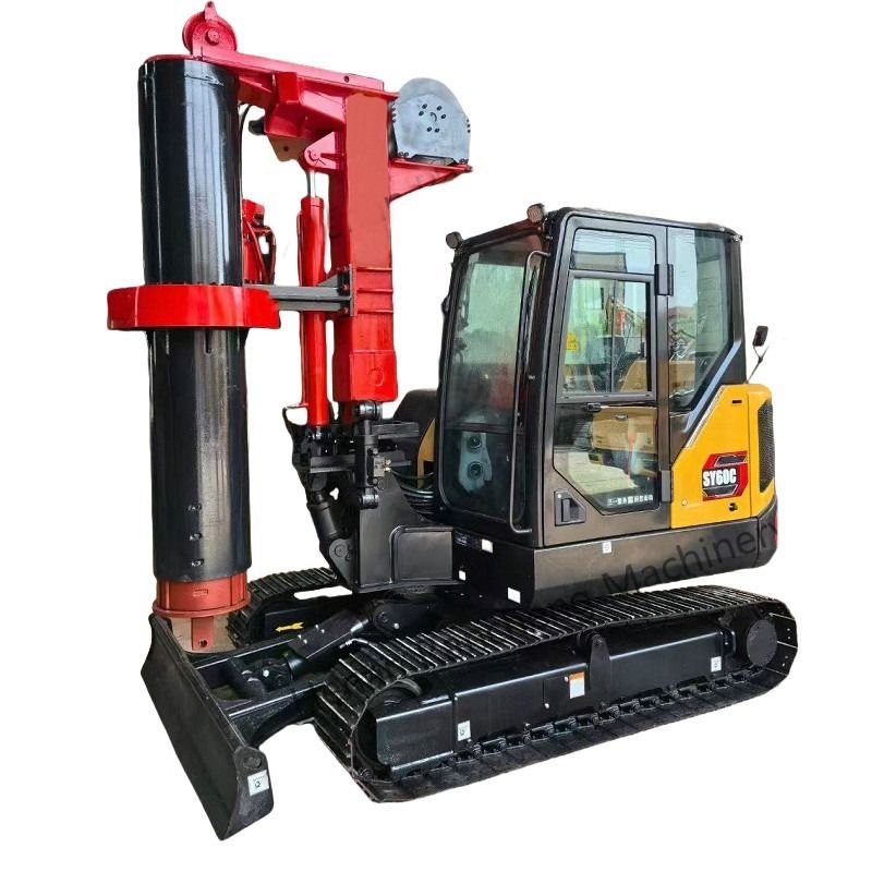 RCQ-10C Mini piattaforma idraulica per la trivellazione di pile 10 m di profondità con velocità di rotazione 10-45RPM R/Min