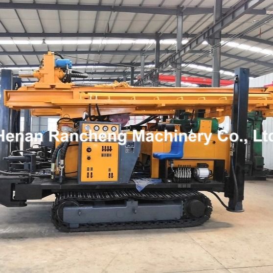 600m pozzo in acque profonde motore diesel per la trivellazione RCF600C DTH miniera Crawler montata macchina