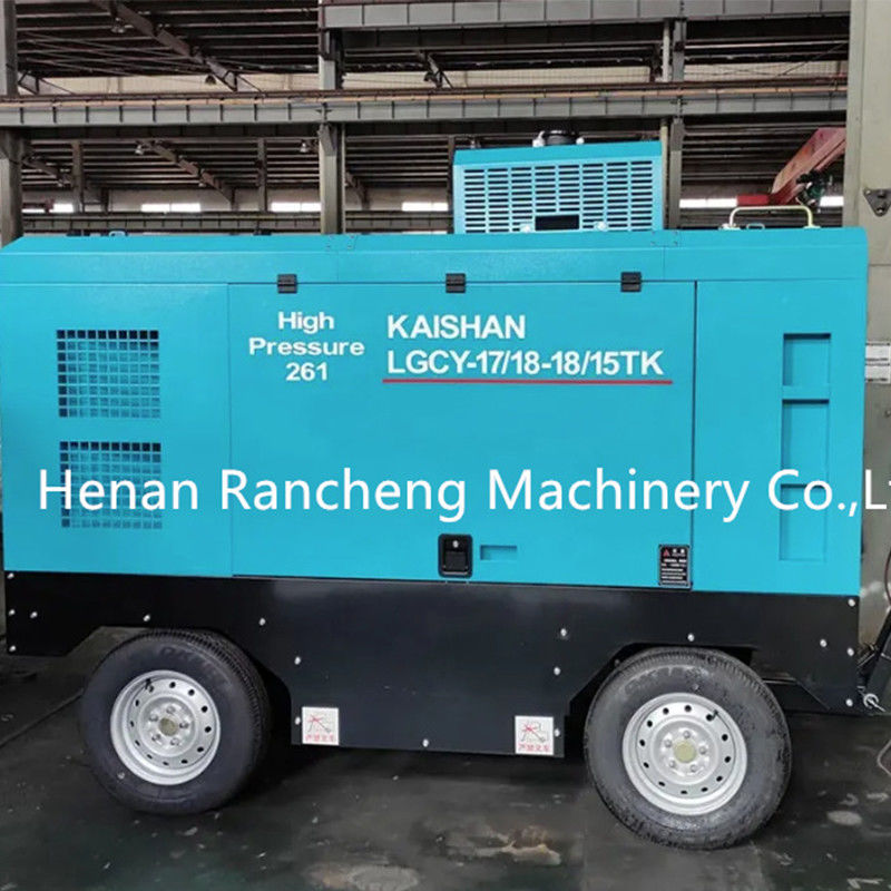 KAISHAN LGCY Diesel Compressore d'aria a vite di piccole dimensioni per l'estrazione mineraria e per la perforazione di pozzi idrici