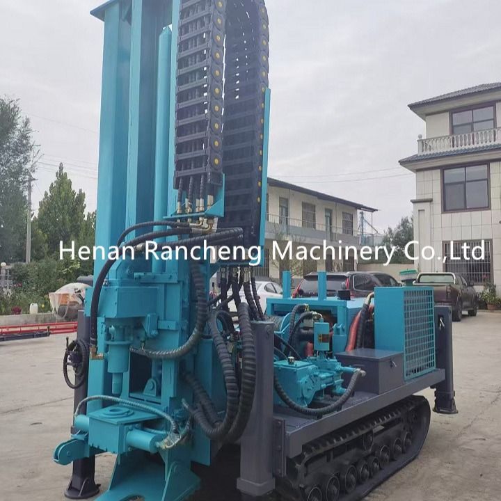 Crawler Mounted Full Hydraulic Core Drilling Rig Underground With 77.3KW Yuchai Engine